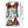 McCall 1292 Godey Lady Dolls Pattern