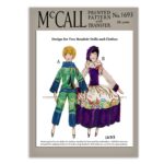 Boudoir French Bed Doll Sewing Pattern plus Clothes McCall 1693