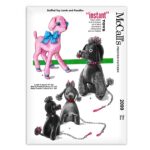 Poodle Lamb Puppy Dog McCalls 2099 Sewing Pattern Stuffed Animal