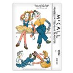Danny and Dolly Dingle Stuffed Dolls McCall 1284 Pattern