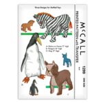 Zebra Horse Penguin Pug Boxer Dog McCall 1299 Sewing Pattern