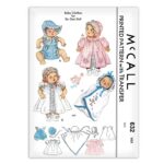 Baby Doll Clothes for Dy-Dee Doll McCall 632 Pattern