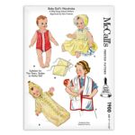 Baby Dolls Clothing Tiny Tears Dydee Kathy Miss Frances McCalls 1900 Pattern