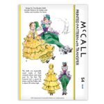 French Boudoir Doll Follies Flapper Vintage McCall 54 Pattern
