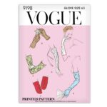 Gloves Long and Short Mitts Mittens Vogue 9198 Vintage