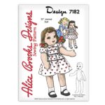 Doll Jointed 32 inch Alice Brooks designs 7182 Mail Order