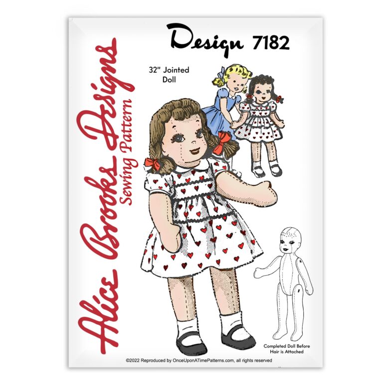 Rag Doll Patterns Vintage Sewing Patterns Shop