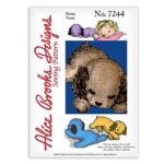 Sleepy Puppy Dog Alice Brooks 7244 Mail Order