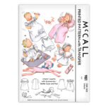 Infant Layette Lambie Lamb Bag Gown McCall 981