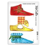 Girls and Womens Slippers McCalls 2378
