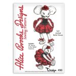 Ballet Mouse Jointed Ballerina Stuffed Animal Alice Brooks Design Mail Order 450 Sewing Pattern