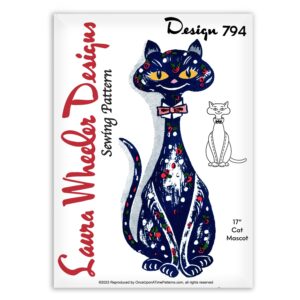 Cat Mascot Stuffed Animal Mail Laura Wheeler Order Design 794