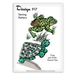 Frog and Turtle Stuffed Animal Mascot Toys Mail Order Design 917