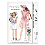 Girls Dress and Hat McCall 752