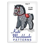 Toy Pony Horse Stuffed Animal Kat Marchbands 254 T Sewing Pattern