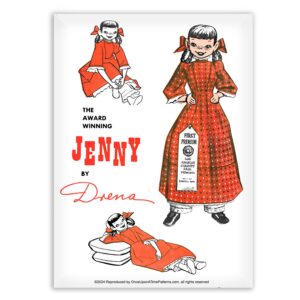 Jenny Doll County Fair 1st place Country Sewing Pattern