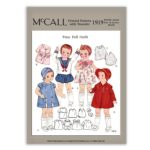 Patsy Joan Doll Clothes and Outfits McCall 1919 Vintage Sewing Pattern