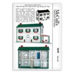Doll House McCalls 1644 Building Plans Cutting Pattern