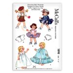 Dolls Wardrobe McCall’s 1898 Diminutive Ginny, Wendy, Muffie, Lingerie Lou, Gigi & Daily Dolly