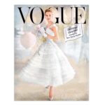 Vogue Chantilly Dress Lace Sewing Pattern – Full Circle Skirt & Petticoat