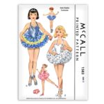 Girls Ballet Costume McCall 1583 Leotard Tutu Sewing Pattern