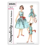 Girls One-Piece Playsuit 2521 Simplicity Vintage Sewing Pattern